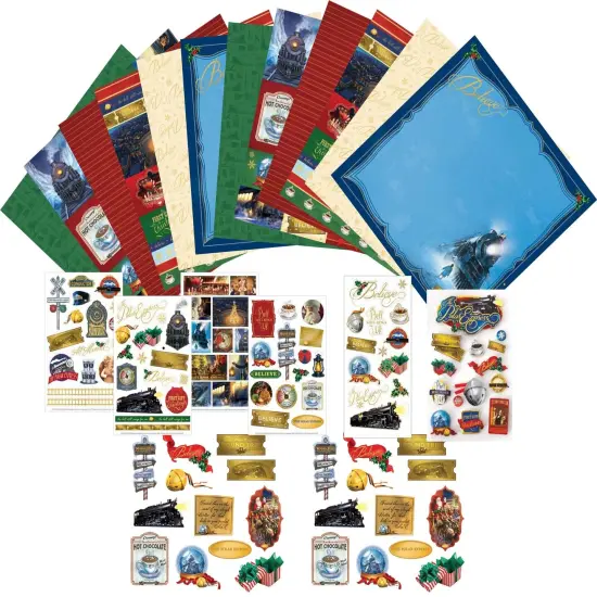 Craft Kit- Polar Express Scrapbooking Kit {1}