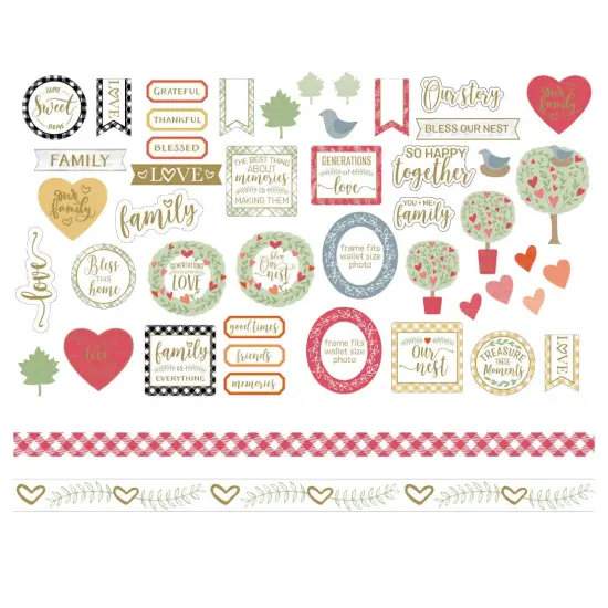 Craft Kit - Our Family Scrapbooking Kit {3}