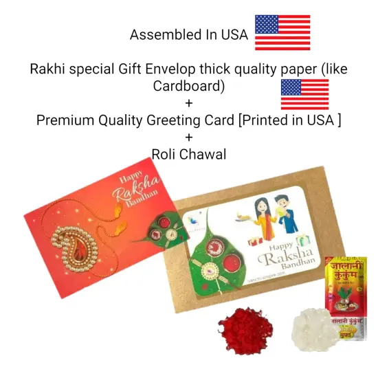 2 Peacock Designer Rakhi for Brother Gift Hamper for Brother Bhai and Bhabhi. Thread Bracelet for Rakshabandhan Raki. Rakasha Bandhan Gifts {2}