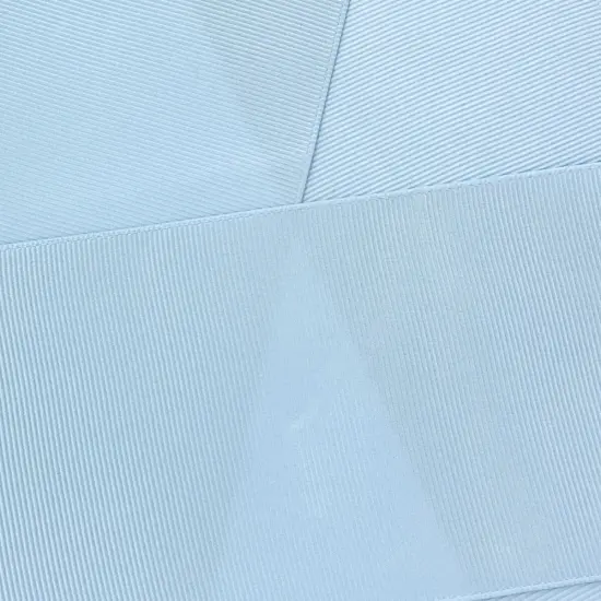 2.25" Grosgrain Ribbon Solid 333 Dusty Blue 100 Yard {1}