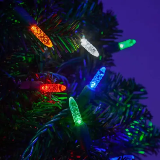 70 M5 LED Multicolor Lights red blue amber green cool white and Green Wire Multi-Color {6}