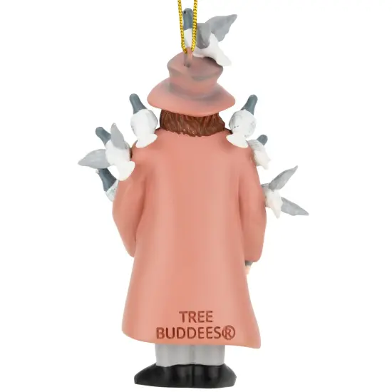 Tree Buddees NYC Central Park Bird Pigeon Lady Christmas Ornament {4}