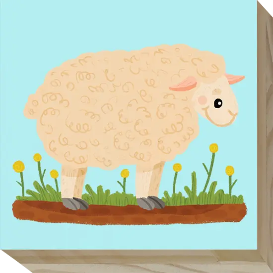 Farm Nursery Wood Wall D&eacute;cor Set {4}