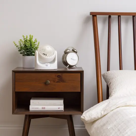 IRIS USA WOOZOO Fan, 3 Speed, 6 angles, 65&deg; Adjustable Tilt White {2}