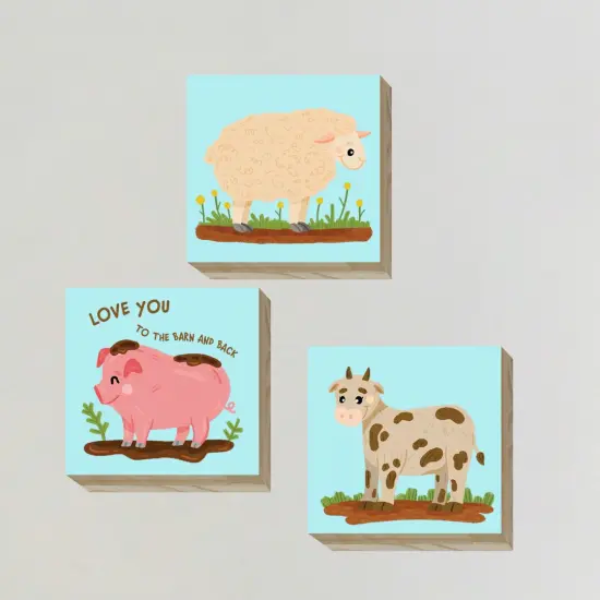 Nursery Times Wood Wall Decor {6}