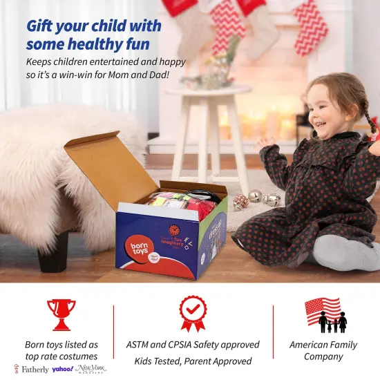 Dress Up / Drama Play Hero Trunk Set, Fireman-Police-Doctor {5}