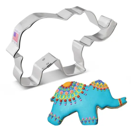 Ann Clark Elephant Cookie Cutter, 5" {1}