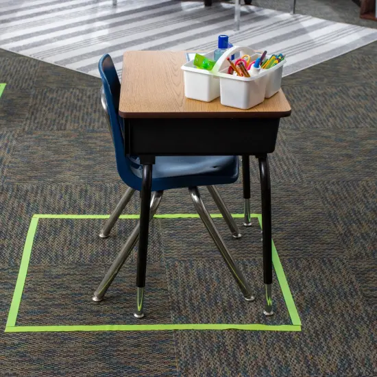 White Plastic Storage Caddy, Pack of 6 {2}