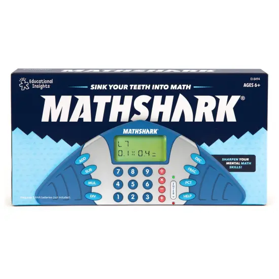 MathShark&reg; Handheld Electronic Math Game {2}