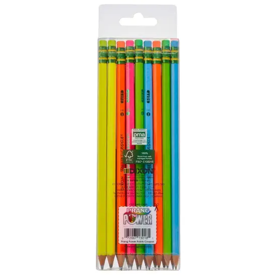 Neon Pencil, 18 Per Pack, 2 Packs {5}
