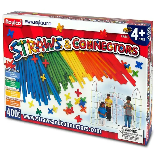 Straws & Connector Set, 400 Pieces {1}