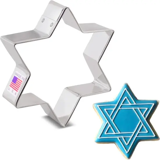 Ann Clark Star of David Cookie Cutter 3.8" {1}