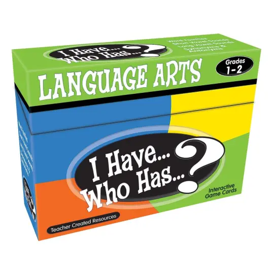 I Have, Who Has Language Arts Game, Grade 1-2 {1}