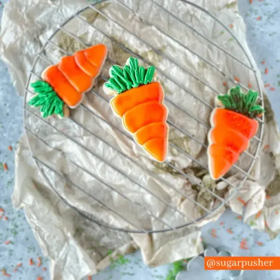 Ann Clark Carrot Cookie Cutter 3 7/8" for Easter or Horses {2}