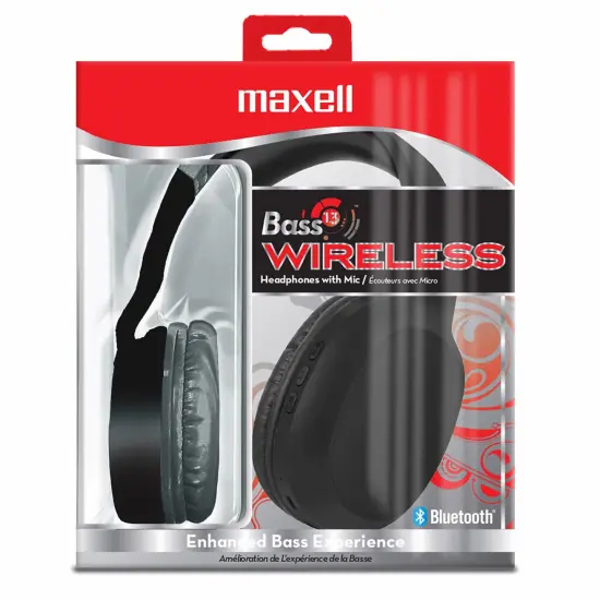 Bass13&trade; Wireless Headphones with Mic {1}