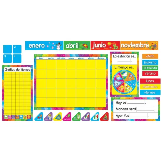Calendario Anual (Spanish) Bulletin Board Set, 2 Sets {2}