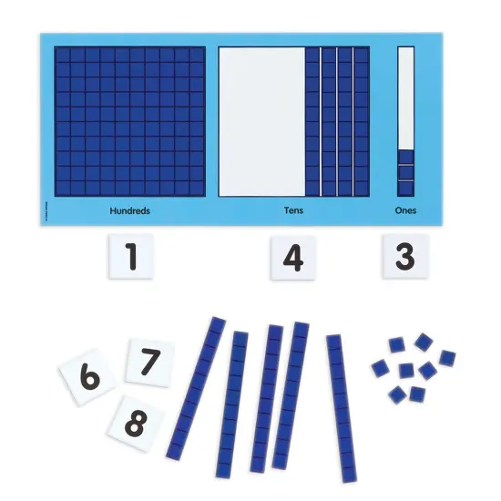Magnetic Base Ten Place Value Frame Set {1}