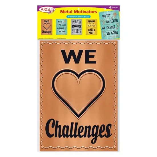 Metal Motivators ARGUS&reg; Posters Combo Pack {3}