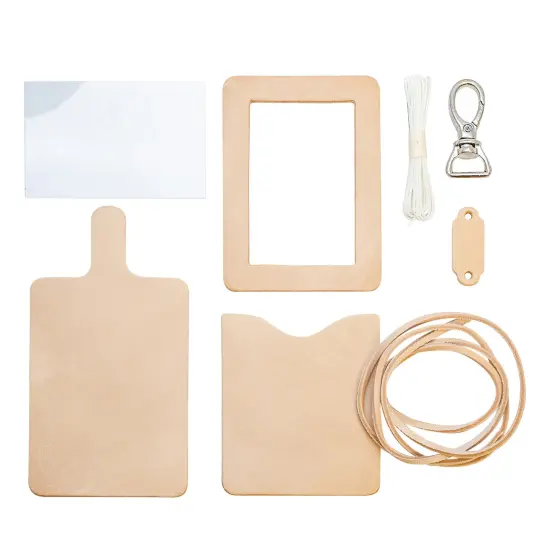 Realeather(R) Crafts Silver Edition ID Lanyard Kit {3}