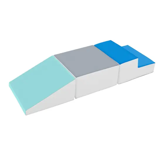 Junior Little Me Climb Crawl and Slide, Beginner Playset, 3-Piece Earthtone {7}