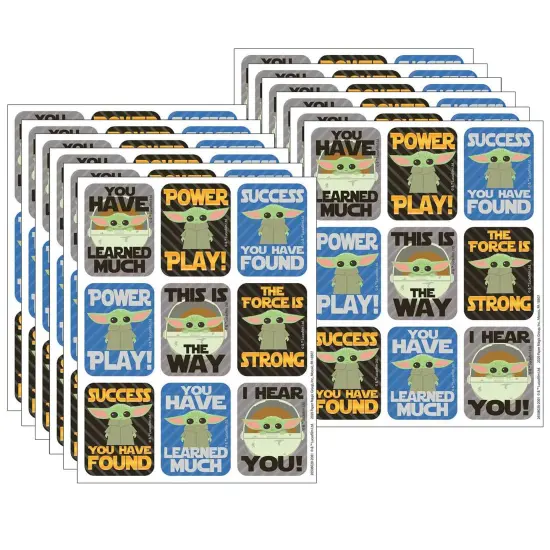 Star Wars™ The Mandalorian Giant Stickers, 36 Per Pack, 12 Packs {1}