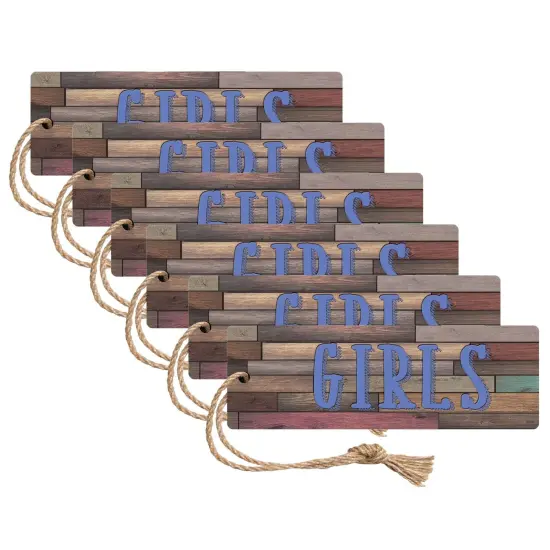 Home Sweet Classroom Magnetic Girls Pass, Pack of 6 {1}