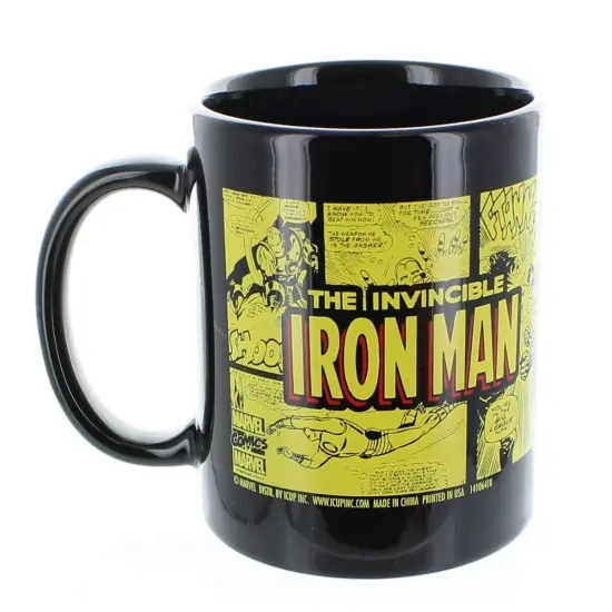 Marvel The Invincible Iron Man Comic Wrap 11 oz Ceramic Mug {4}