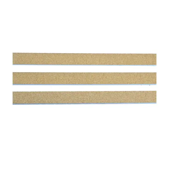 Cork Message Bars, 2" x 20", 3 Per Pack, 4 Packs {2}