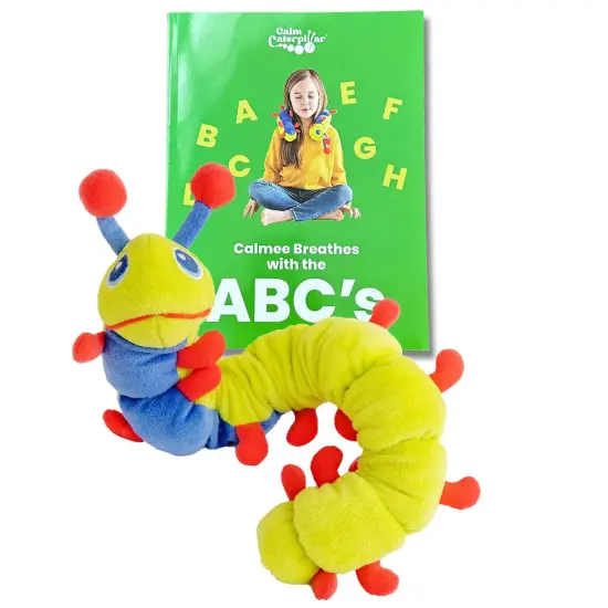 Calmee the Caterpillar & Calmee Breathes with the ABCs Book {1}