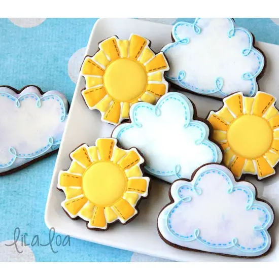 Ann Clark Cloud Cookie Cutter 3 3/4" {3}
