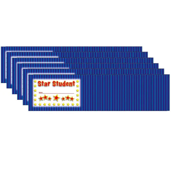 Star Student Punch Cards, 36 Per Pack, 6 Packs {1}