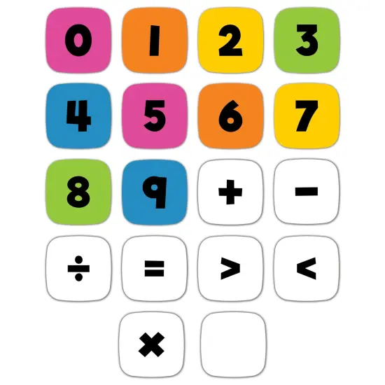 Edu-Clings Silicone Set: Numbers & Operations Manipulative {1}