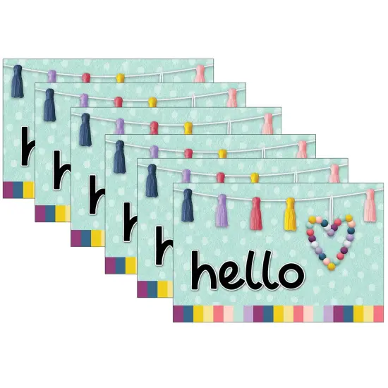 Oh Happy Day Hello Postcards, 30 Per Pack, 6 Packs {1}