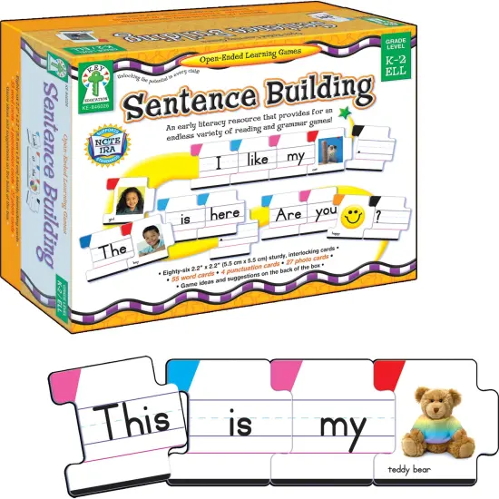 Sentence Building Board Game, Grade K-2 {1}