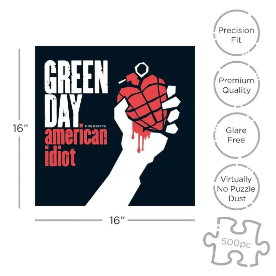 Green Day American Idiot 500 Piece Jigsaw Puzzle {4}