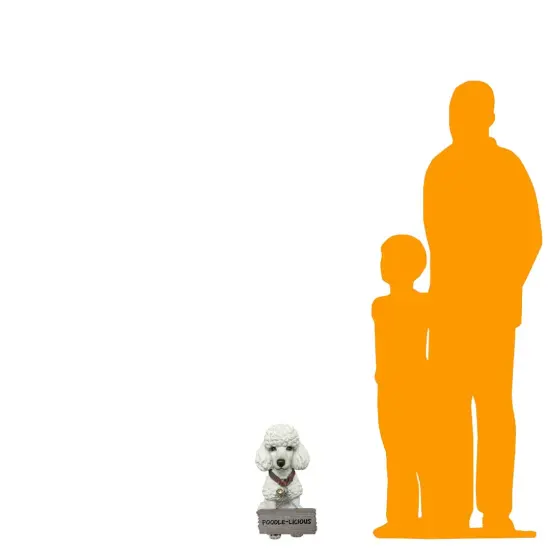 Poodle FiFi Statue {2}