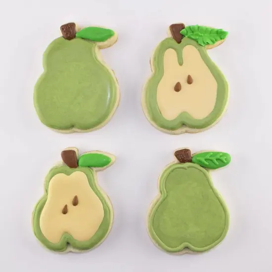 Ann Clark Pear Fruit Cookie Cutter, 3.5" {4}