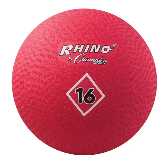 Playground Ball, 16", Red {1}