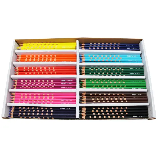 Groove Slim 3.3mm Colored Pencils, 144 Per Pack {1}