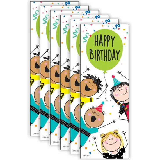 Happy Birthday Bookmark, 30 Per Pack, 6 Packs {1}