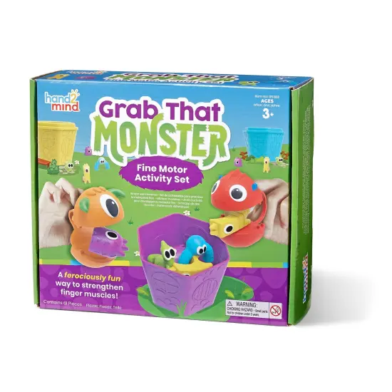 Grab That Monster Fine Motor Activity Set {2}