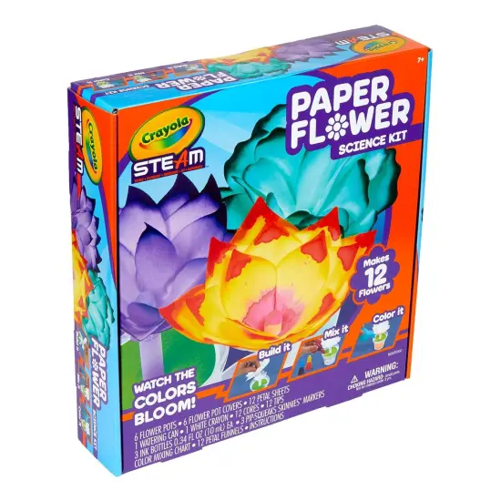 STEAM Paper Flower Science Kit {5}
