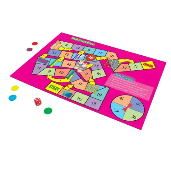 Math Board Games, Pack of 2 {6}