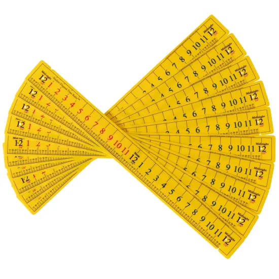 Elapsed Time Ruler - Student Size - Set of 10 {2}