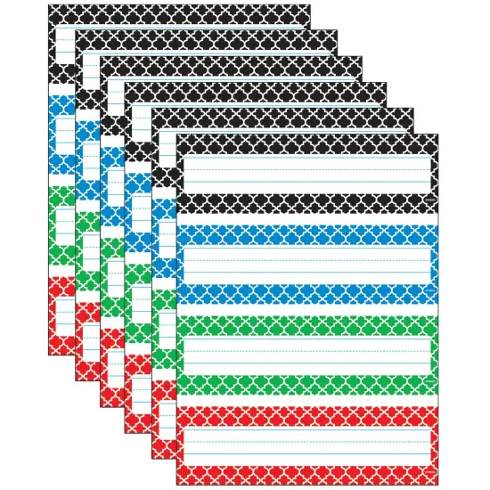 Moroccan Desk Toppers&reg; Name Plates Variety Pack, 32 Per Pack, 6 Packs {1}
