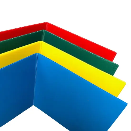 Premium Plastic Study Carrels, Assorted, 12" x 48", Pack of 24 {2}