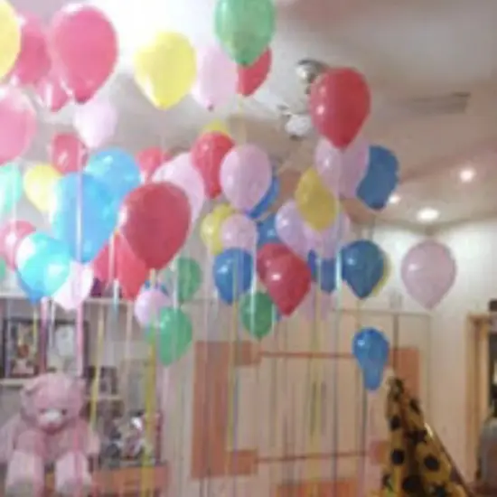 100 PCS 10 Inches Colorful Latex Balloon Mixed colors {4}