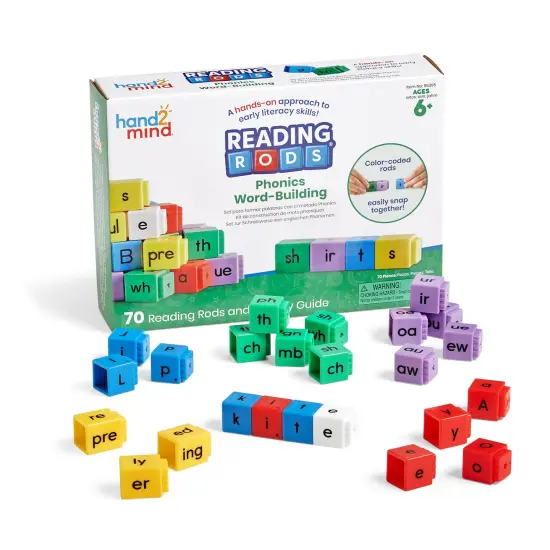 Reading Rods Phonics Word-Building Set {1}