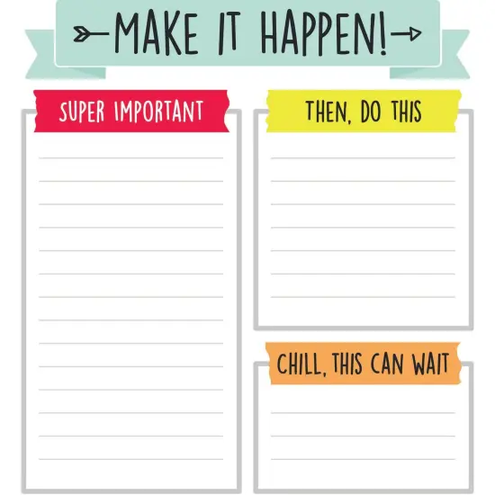 Aim High Notepad, Pack of 6 {2}