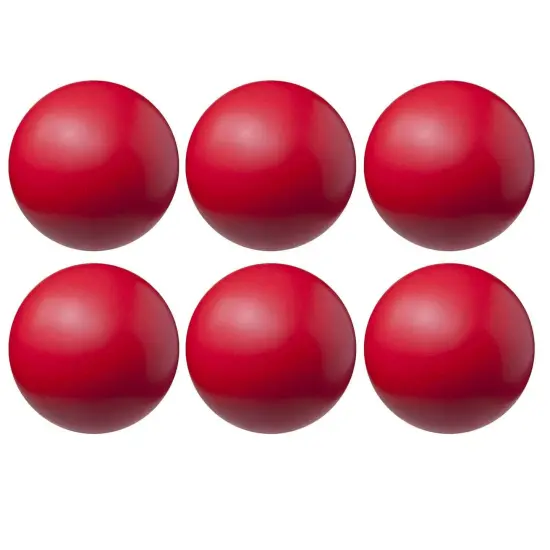 High Density Coated 4" Foam Ball, Pack of 6 {1}